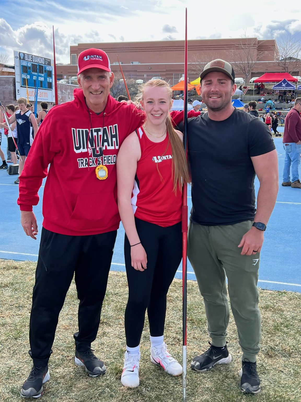 Glines breaks javelin record Vernal Express News